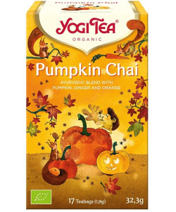 Herbata Pumpkin Chai - Jesienna Herbatka YOGI TEA Bio  