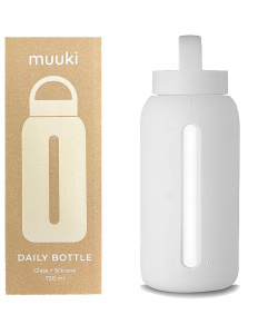 Butelka Muuki na wodę motywacyjna Daily Bottle 720 ml - Nimbus Claud