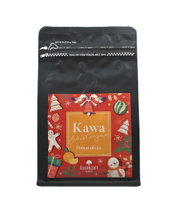 Kawa Świąteczna Pomarańczowa 200g 100% Arabica Baumgart