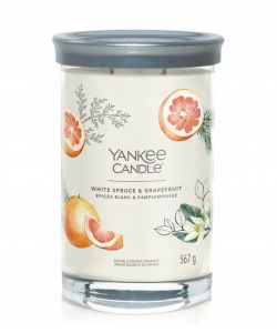 Świeca Yankee Candle White Spruce & Graperfruit Tumbler 