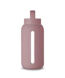 Butelka MUUKI na wodę motywacyjna Daily Bottle 720 ml - Moonlight Mauve