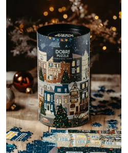 Puzzle CHRISTMAS TOWN 1000 elementów Dobre Puzzle